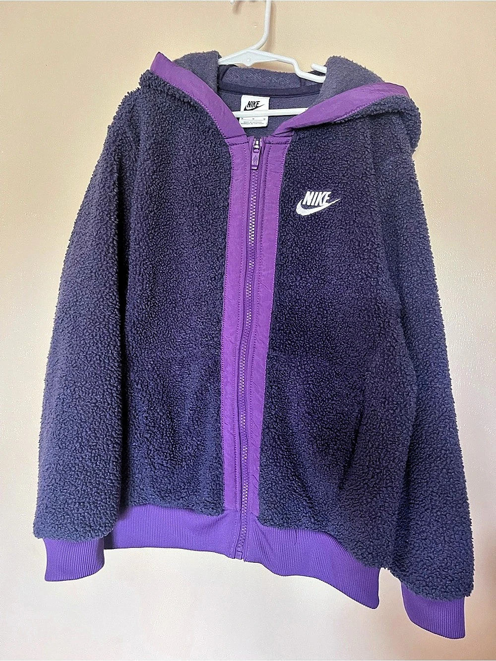 Nike Sportswear Club Fleece Winterized Full-Zip Hoodie Purple